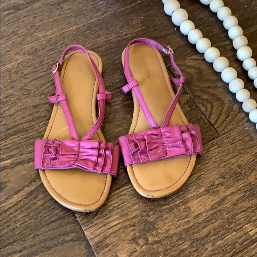 Pink sandals